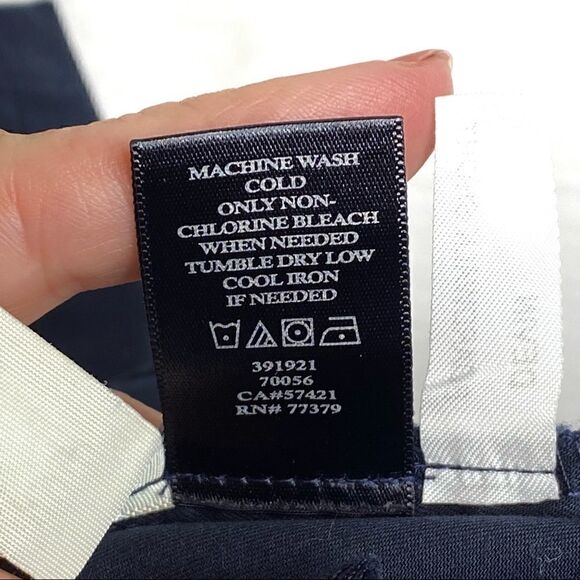 Ann Taylor boardwalk shorts navy blue size 8 - Picture 15 of 15